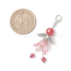 Подвесные украшения из ангельского стекла и акрила&nbsp;HJEW-JM03589