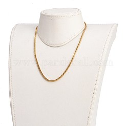 Массивные цепи из нержавеющей стали 304 с алмазной огранкой&nbsp;NJEW-JN03213-01