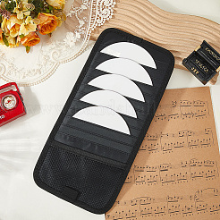 Pochettes de rangement en polyester pour CD&nbsp;ABAG-WH20006-46A