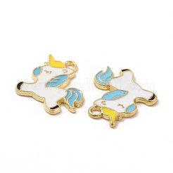 Подвески из эмали и сплава&nbsp;ENAM-M052-07G-A