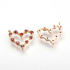 Латунь подвески циркония кубической KK-R015-094G-03