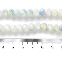 Стеклянные бусины с гальваническим покрытием &nbsp;LAMP-S068-02O