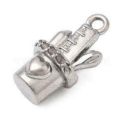 Подвеска из нержавеющей стали 304 со стразами&nbsp;STAS-B167-05P