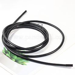 Runde Bindegürtel aus PU-Leder mit Kordel für Kleider&nbsp;DIY-WH20007-802B-02