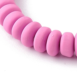 Ensembles de bracelets extensibles en perles d'argile polymère faites à la main&nbsp;BJEW-JB06424-05