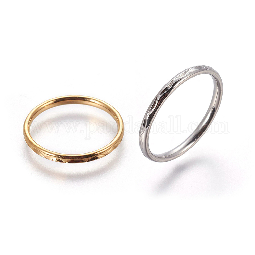 Bagues Acier Inoxydable Pour Homme