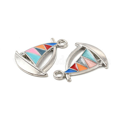 Сеттинги горный хрусталь эмаль кулон сплава ENAM-B050-14P-03-1