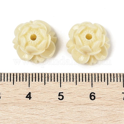 Perle intagliate in corallo sintetico&nbsp;CORA-U002-C01-1
