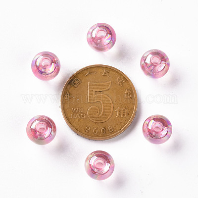 Прозрачные акриловые бусины MACR-S370-B8mm-704-1