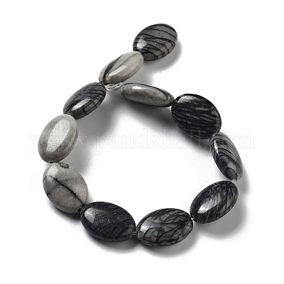 Природные netstone бисер нитей G-P528-M13-01-1