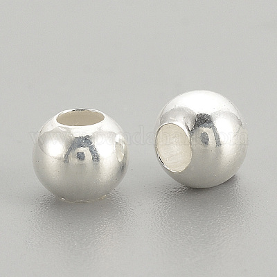 925 perline in argento sterling&nbsp;STER-S002-12-6mm-1