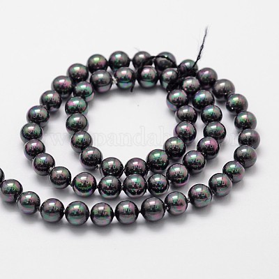 Shell-Perle Perle Stränge&nbsp;X-BSHE-L025-05-6mm-1
