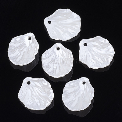 Абс пластмассовые жемчужные подвески&nbsp;OACR-S020-12-1