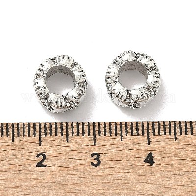 Metall Großlochperlen&nbsp;LS-PALLOY-S079-076AS-1
