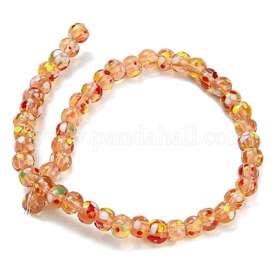 Бусы лэмпворк ручной работы&nbsp;LAMP-H071-01A-05-1