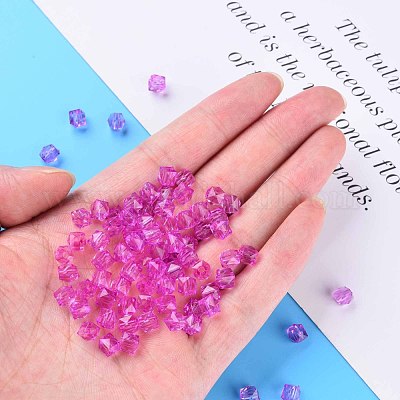 Прозрачные акриловые бусины MACR-S373-112A-B03-1