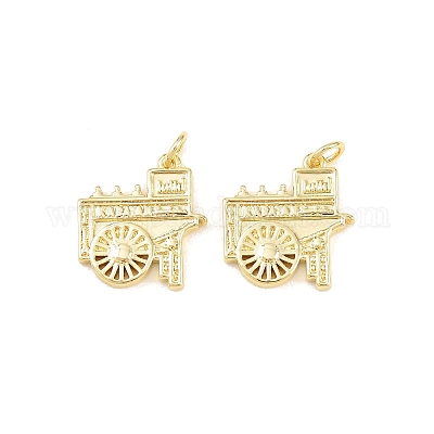 Латунные подвески&nbsp;KK-B167-09G-1