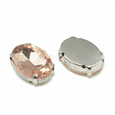 Nähen auf Rhinestone&nbsp;RGLA-T091-13x18mm-08P-1