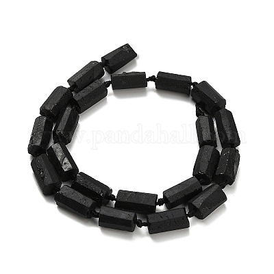 Натуральный черный турмалин бисер нитей&nbsp;G-F716-01-A01-1