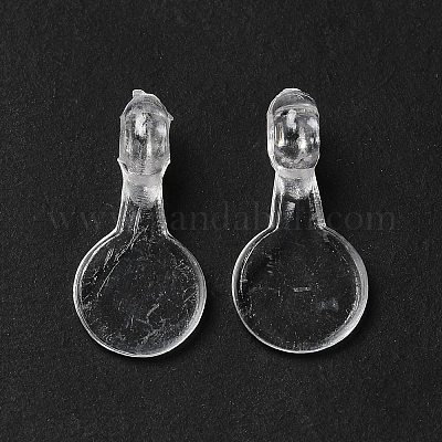 Пластиковые приклеиваемые плоские подушечки X-KY-E013-01-1