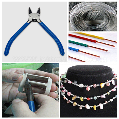 1 шт. ювелирные плоскогубцы из хромованадиевого сплава&nbsp;PT-LP0001-07-1