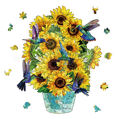 Наборы игрушек для животных из дерева своими руками для мальчиков и девочек&nbsp;AJEW-WH0344-0011-1