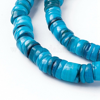 Chapelets de perles de coquillage&nbsp;SSHEL-E571-49C-1