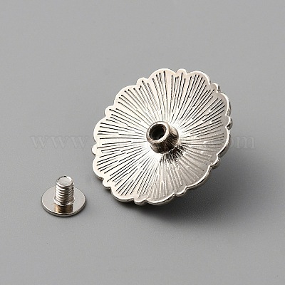 Декоративные заклепки из цинкового сплава BUTT-WH0028-39A-1