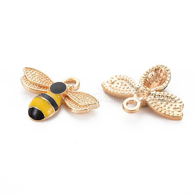 Подвески из эмали и сплава ENAM-S121-174D-RS-1