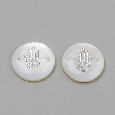 Соединители звеньев пресноводной раковины SHEL-Q009-004P-1