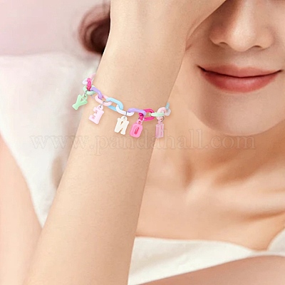 130 г непрозрачные акриловые подвески&nbsp;MACR-BM0001-01-1