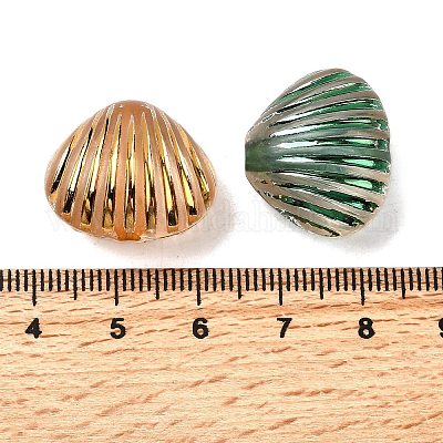 Непрозрачные акриловые бусины&nbsp;OACR-H054-17-1