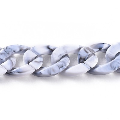 Акриловые цепочки&nbsp;AJEW-JB00505-05-1