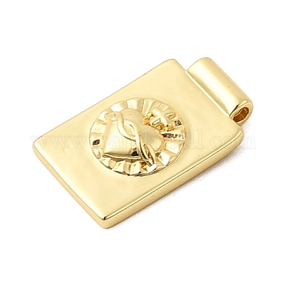 Латунные подвески&nbsp;KK-C137-02G-03-1-1