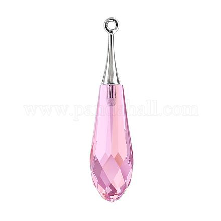Austrian Crystal and Rhodium-plated 6532-21mm-257(R)-1
