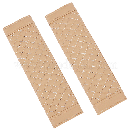 PU Leather Seat Safety Belt Pad AJEW-WH0258-318A-1