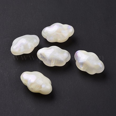 Perles acryliques opaques OACR-E014-17H-1