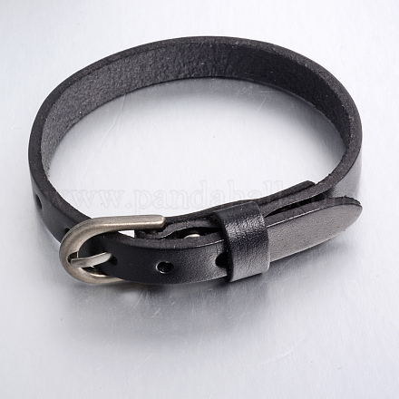 Uhrenarmband Lederband Armbänder BJEW-C109-4P-1