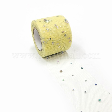 Glitter Sequin Deco Mesh Ribbons OCOR-P010-A-C05-1