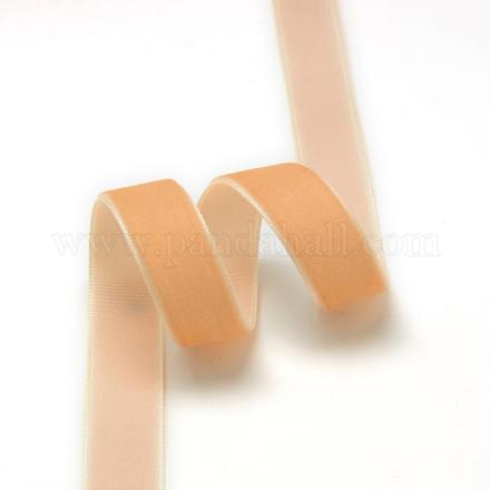 5/8 inch Single Face Velvet Ribbon OCOR-R019-15.9mm-033-1