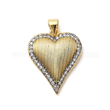 Латунные микро проложить кубического циркония подвески KK-A266-04F-G-1