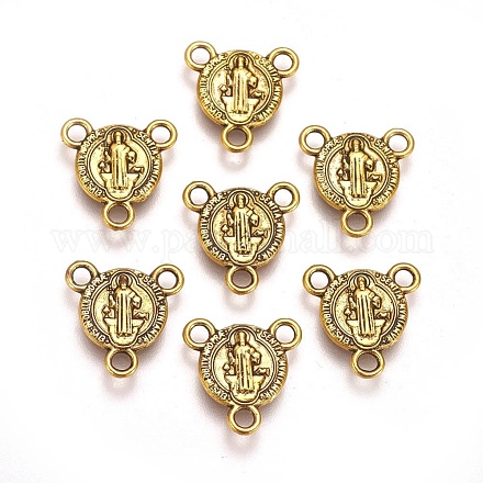 Tibetan Style Alloy Chandelier Components Links TIBE-A36143-AG-NR-1