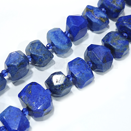 Filo di Perle lapis lazuli naturali  G-F653-03-1