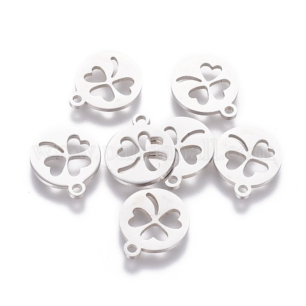 201 Stainless Steel Charms STAS-Q201-T061-1
