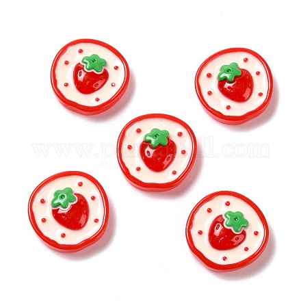 Opaque Resin Cabochons CRES-M010-05-1