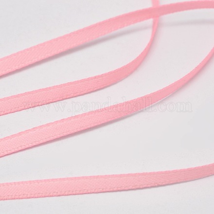 Rubans de satin simple face 100% polyester pour emballage cadeau SRIB-L023-006-150-1