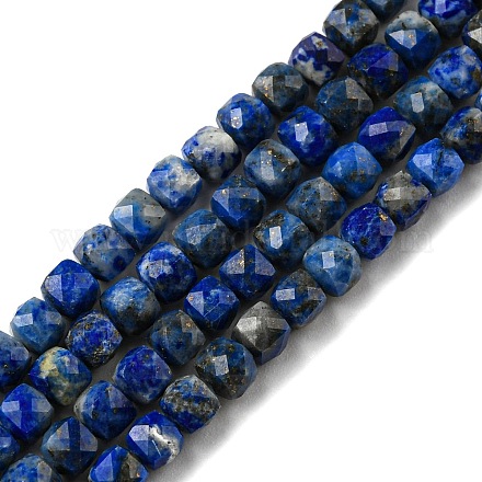 Chapelets de perles en lapis-lazuli naturel G-C052-05B-1