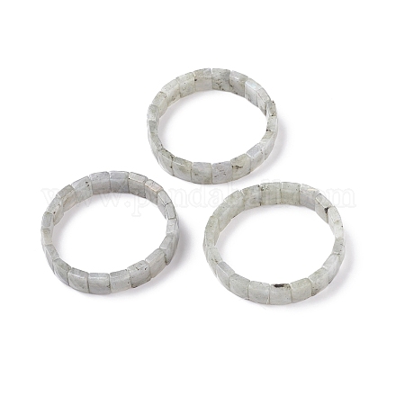Natural Labradorite Stretch Bracelets BJEW-F406-B19-1