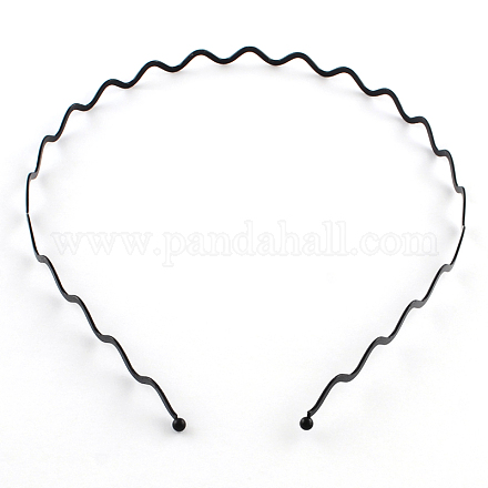Accessoires de cheveux accessoires de la bande ondulée de cheveux de fer X-OHAR-Q043-08-1