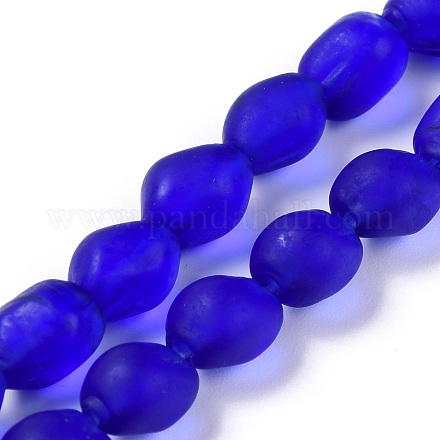Chapelets de perles vernissées manuelles LAMP-I022-28F-1